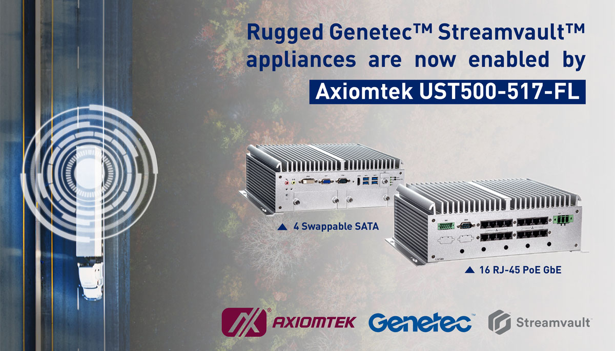 AxiomtekUK's tweet photo. Axiomtek Collaborates with Genetec to Offer Turnkey Security and Fleet Monitoring Platform for Mass Transit Authorities

#Genetec #IPC #SI #SecurityIntelligence #Streamvault #TurnkeyTransportationSecurity

Learn more: https://t.co/ninLQESXgZ https://t.co/vjnxHT9WmN