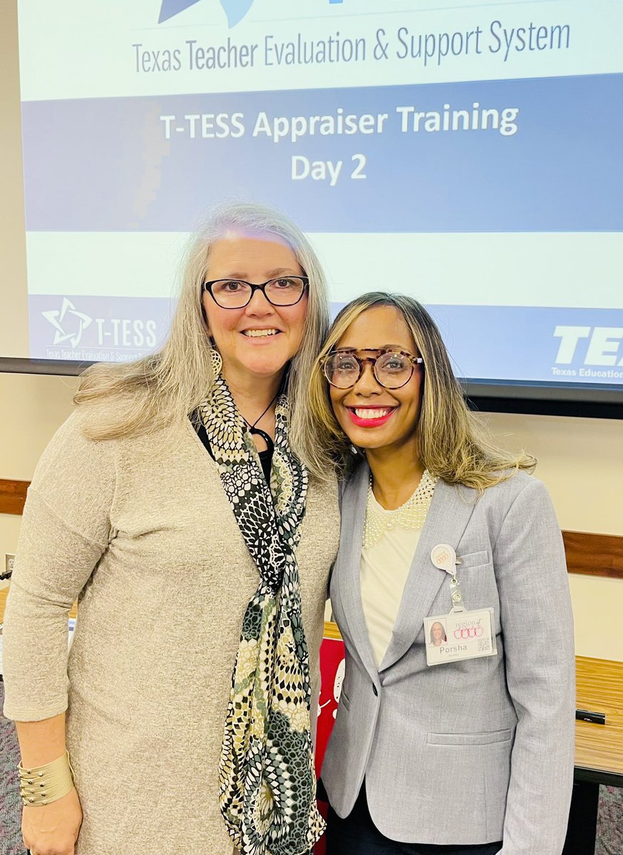 PorshaDudley1's tweet photo. It has been a joy meeting and having FBISD Board Member, the awesome @AngieHanan in my T-TESS session this week! It is always a pleasure seeing @FortBendISD family members! 🎉😊
@R4Leaders https://t.co/X5mLlZ7UIb