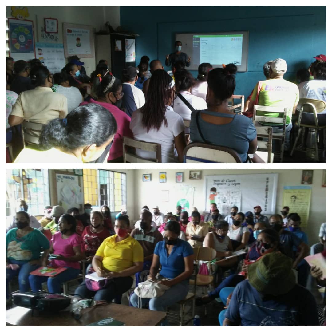 #30DeMarzo 🚩Así se desarrolló el taller: cómo cargar proyectos al sistema SINCO del Consejo Federal de Gobierno dictado por <a href="/SafonappVe/">Safonapp</a> #Monagas, a voceros de la #comuna "Sueño de Chávez", municipio #Maturín.
<a href="/jaarreaza/">Jorge Arreaza M</a>
@MPP_Comunas 
#ComunaONada