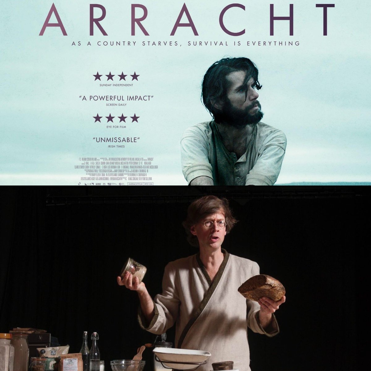Hey gaeilgeoirs, there are plenty of Irish-language events happening in NYC this weekend! @IrishArtsCenter’s Féile na Gaeilge will feature a staging of ‘Arán & Im’ by @ManchanMagan, as well as a screening of the award-winning film ‘Arracht’. ☘️: irishartscenter.org/event/feile-na…