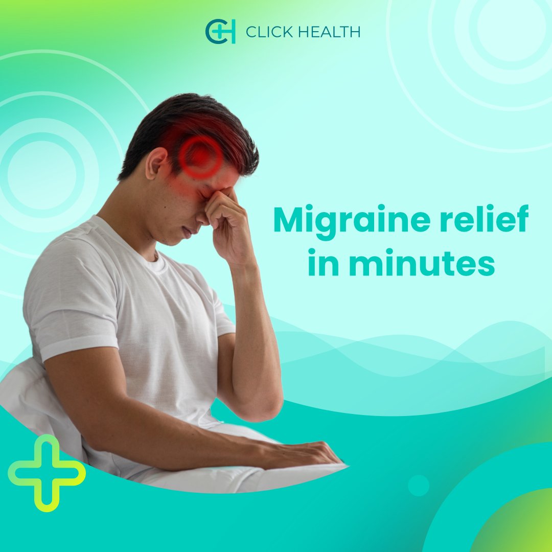 MIGRA-LEAVEEE! Suffering from a migraine? Click Health delivers both over-the-counter and prescription medicines via our online Click Doctor in as little as 90 minutes.

#clickhealth #clickdoctor #pharmacy #onlinepharmacy #onlinedoctor #medicinetoyourdoorstep #24hours #medicine #