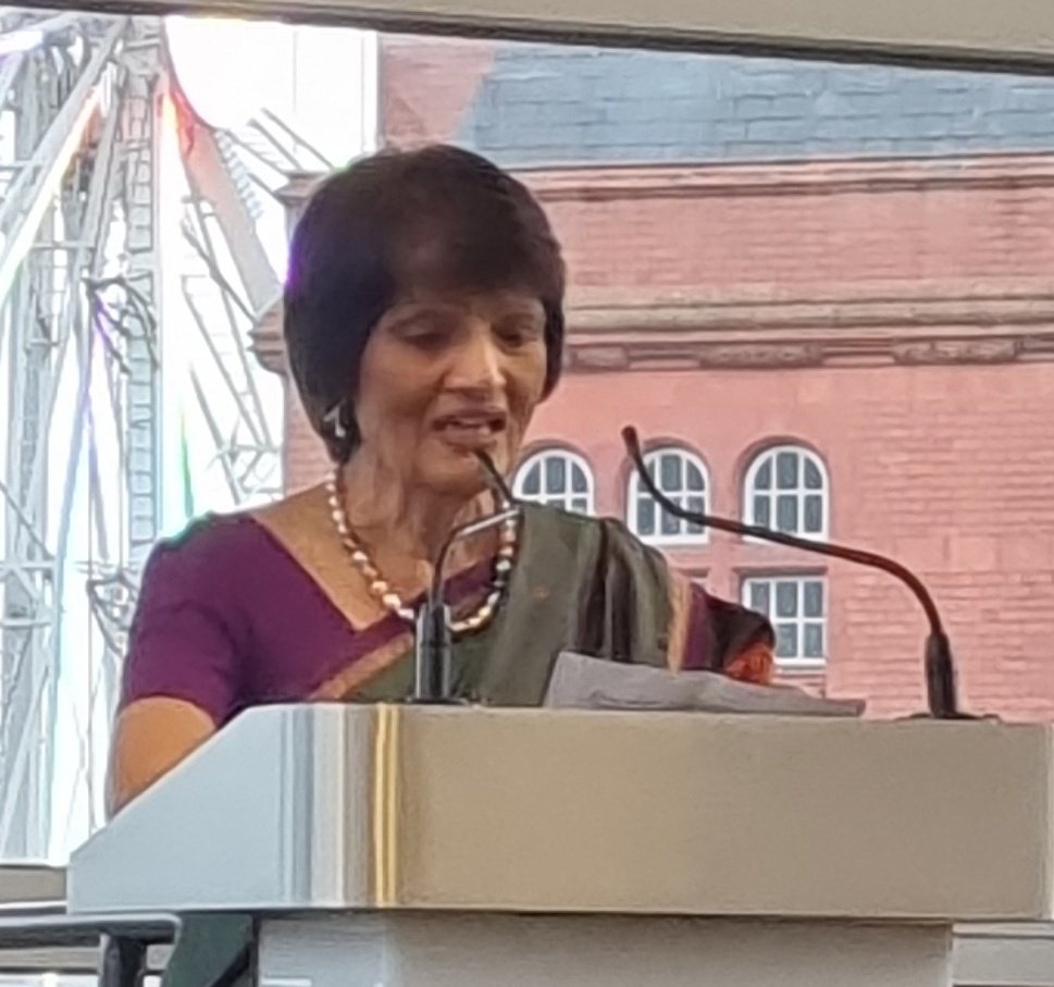 Listening to <a href="/JaneHutt/">Jane Hutt</a> on aspiring to make Wales an equal place for Women, working with and for ALL women "voice for the voiceless". Celebrating 70 years of struggle and achievements ^kc