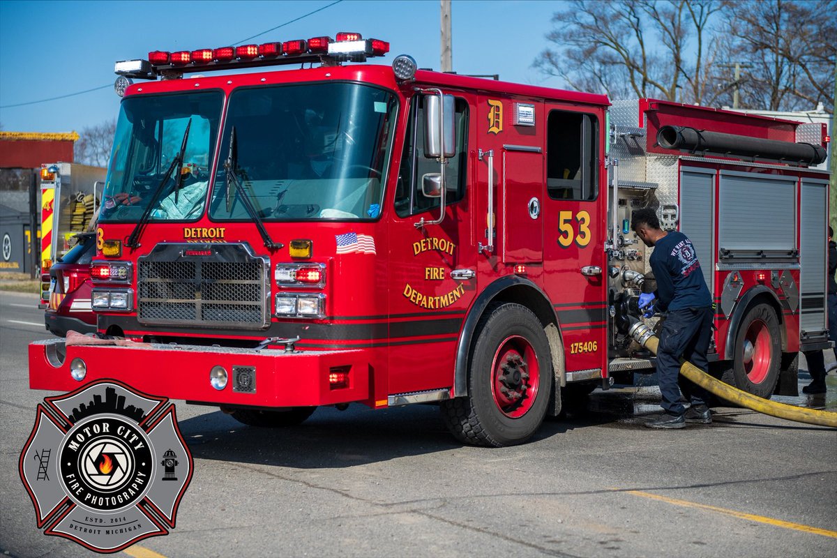 FEO Whitted of Engine 53 connects supply line to the pump panel at a commercial building fire. 
Plymouth &amp; Ashton
3/21/22