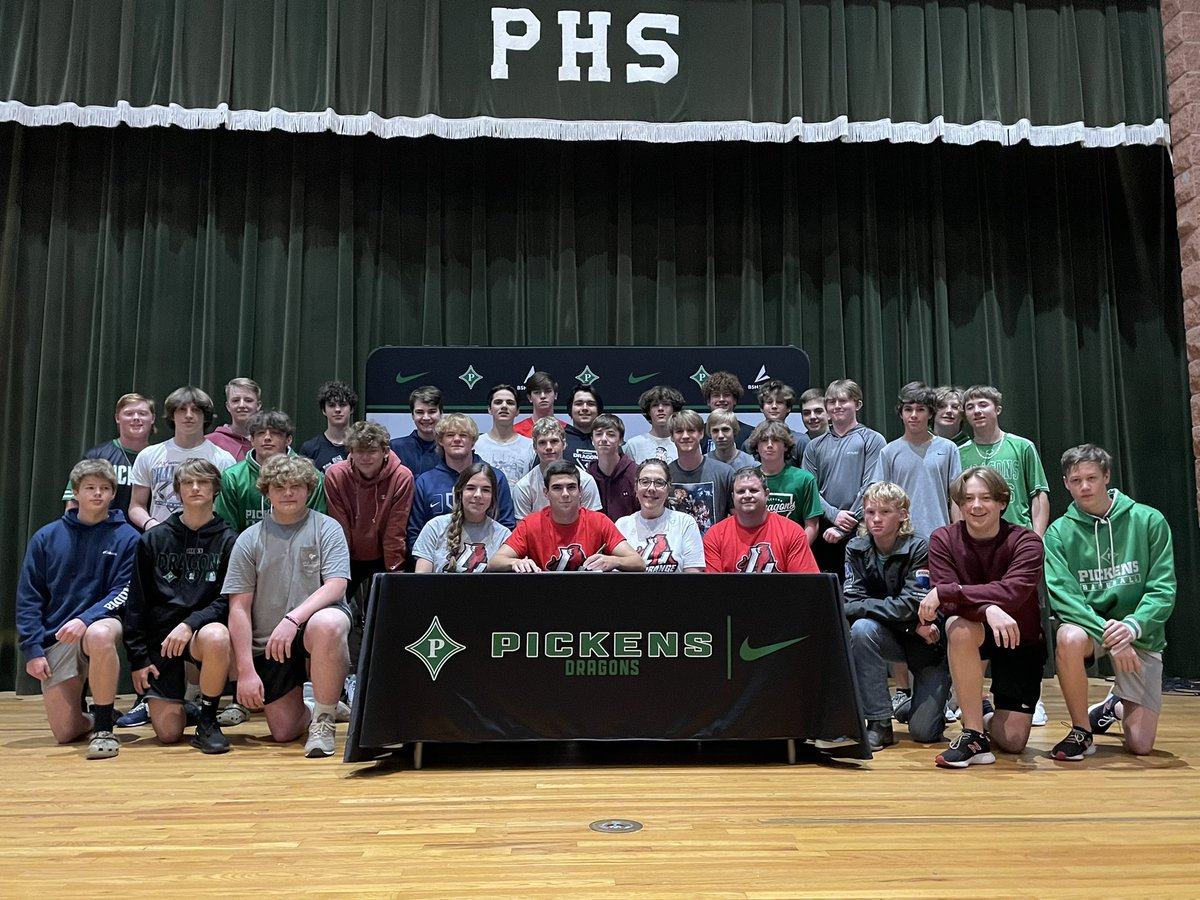 PHSbaseballGA's tweet photo. Congratulations Anthony Antinozzi for signing with Lagrange College.  Pickens Baseball is honored to have you represent us at the collegiate level.  We are so proud of you this is an honor much deserved. https://t.co/QPVup2giFY