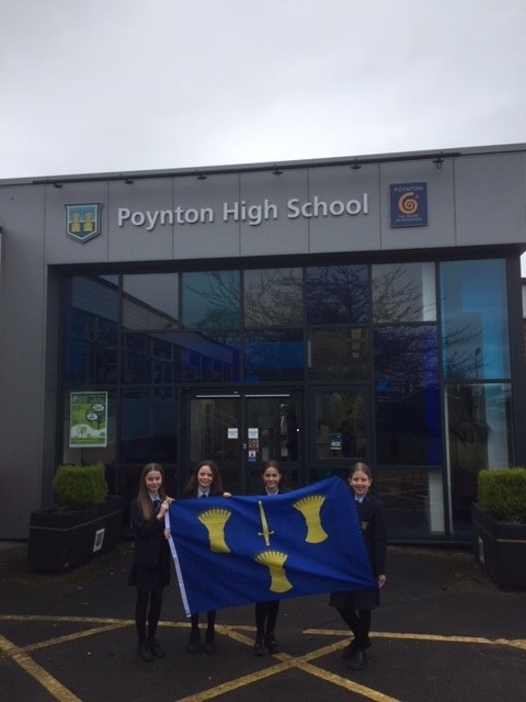 Celebrating #CheshireDay <a href="/PoyntonHigh/">Poynton High School</a>.  We are so lucky to live and work in such a fantastic place!