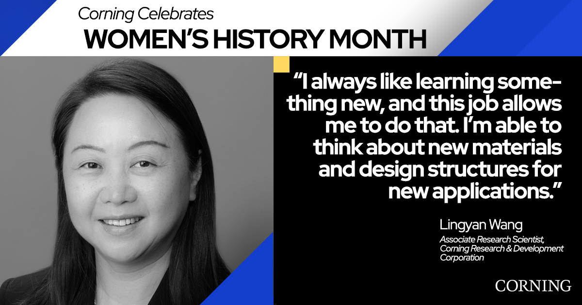 Corning Incorporated on Twitter "For WomensHistoryMonth, our