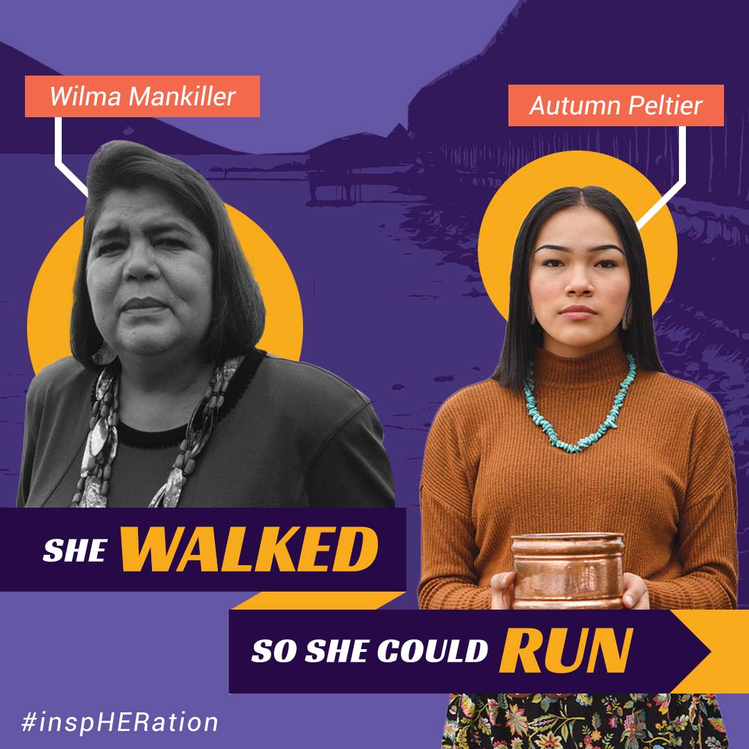 MyControlCard's tweet image. Today’s #inspHERation is Wilma Mankiller, fighter for the rights of women and Native Americans, and the first woman to serve as Chief of The Cherokee Nation. 17-year-old Autumn Peltier is #RunningInHerFootsteps, being named Chief Water Commissioner for the Anishinabek Nation 🙌🏾