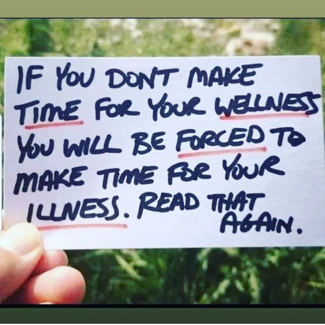 APWFITNESSPT's tweet photo. Just incase you:
😔 Skipped food today
😔 Worked yourself into the ground 
😔 prioritised over your sleep
😔 Put everybody else first... again
😔 Decided against investing in your own wellbeing
😔 Told yourself it's ok you'll do it some day
😔 Any or all of the above
#youmatter https://t.co/x6Mu50wWHj