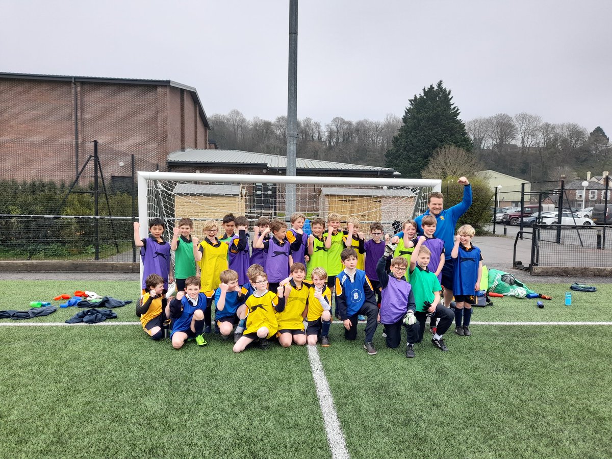 A very energetic morning with Y4 House Football today, Great play by all! 1st Purple, 2nd Green, 3rd Yellow and 4th Blue <a href="/MonPrepSchool/">Haberdashers' Monmouth Prep School</a>