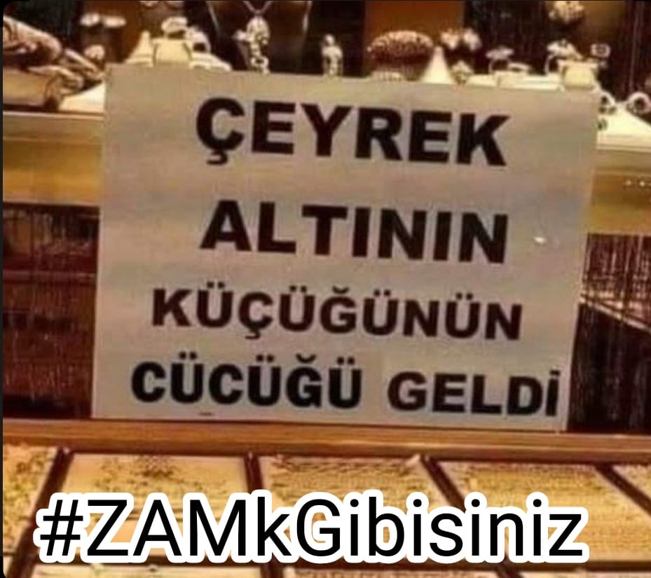 #ZAMkGibisiniz bize fakirlik güzellemesi yapıp siz saltanat sürüyorsunuz