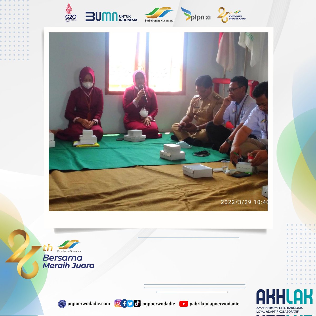 pgpoerwodadie's tweet photo. Assalamu'alaykum sahabat planters &amp; "rumangsa melu #handarbeni" @pgpoerwodadie

PG Poerwodadie Lakukan Kegiatan Forum Temu Kemitraan (FTK) Bersama Petani Tebu Rakyat Wilayah Kec. Karangrejo, Karas dan Barat 
#PortalPGPoerwodadie
#SukseskanGiling2022 https://t.co/ZOjBSEYC9e