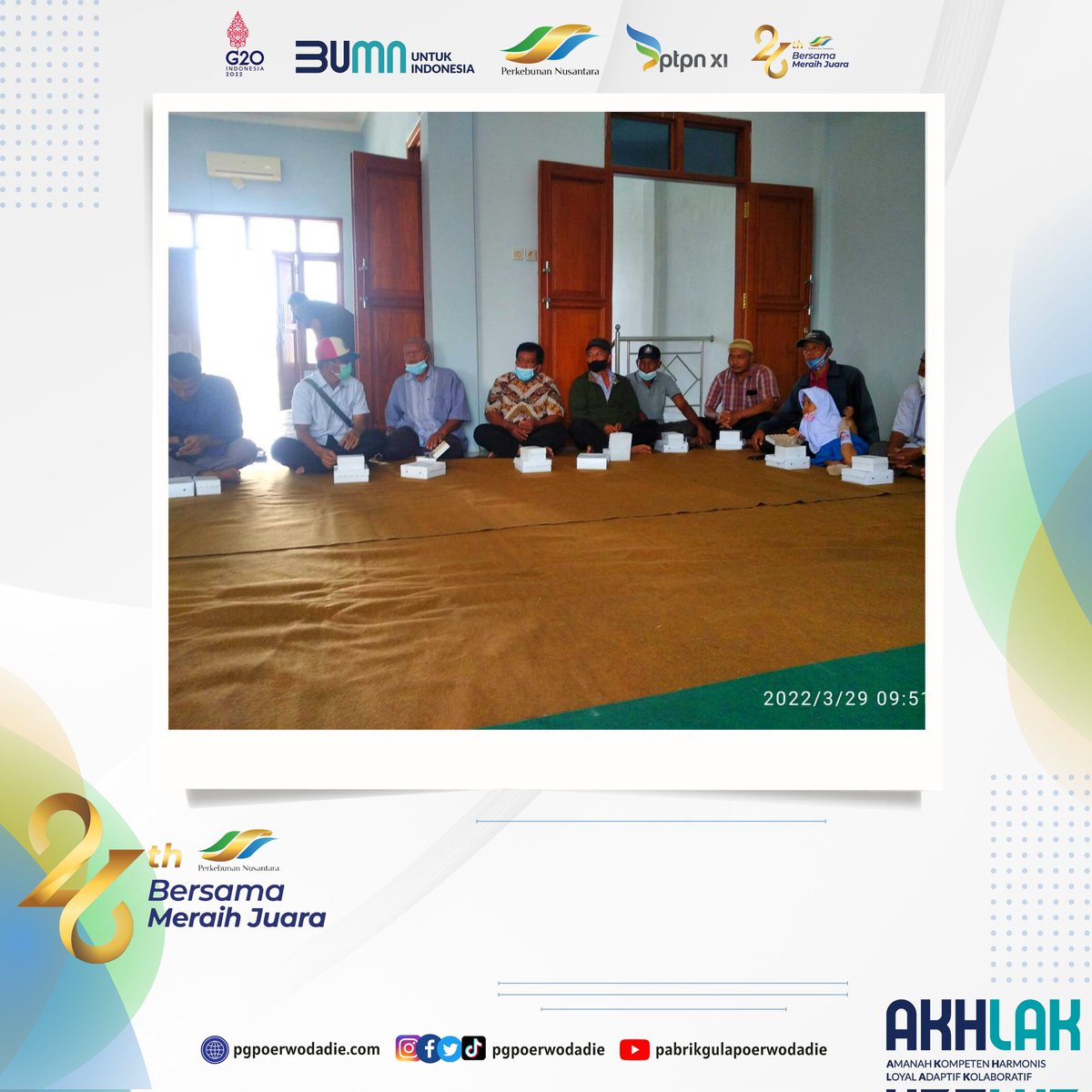 pgpoerwodadie's tweet photo. Assalamu'alaykum sahabat planters &amp; "rumangsa melu #handarbeni" @pgpoerwodadie

PG Poerwodadie Lakukan Kegiatan Forum Temu Kemitraan (FTK) Bersama Petani Tebu Rakyat Wilayah Kec. Karangrejo, Karas dan Barat 
#PortalPGPoerwodadie
#SukseskanGiling2022 https://t.co/ZOjBSEYC9e