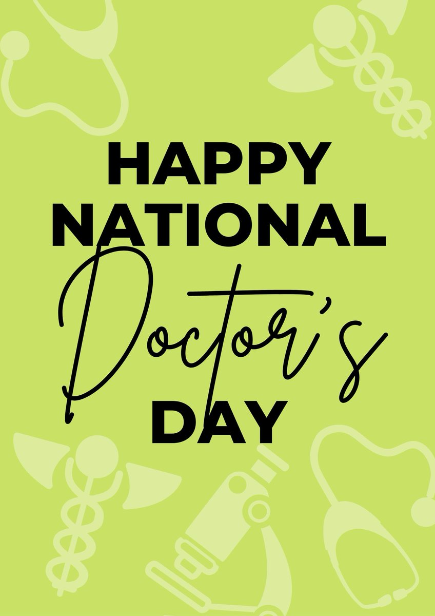 Today we come together to honor the physicians of our community. Thank you for all that you do today and always! Happy #NationalDoctorsDay!