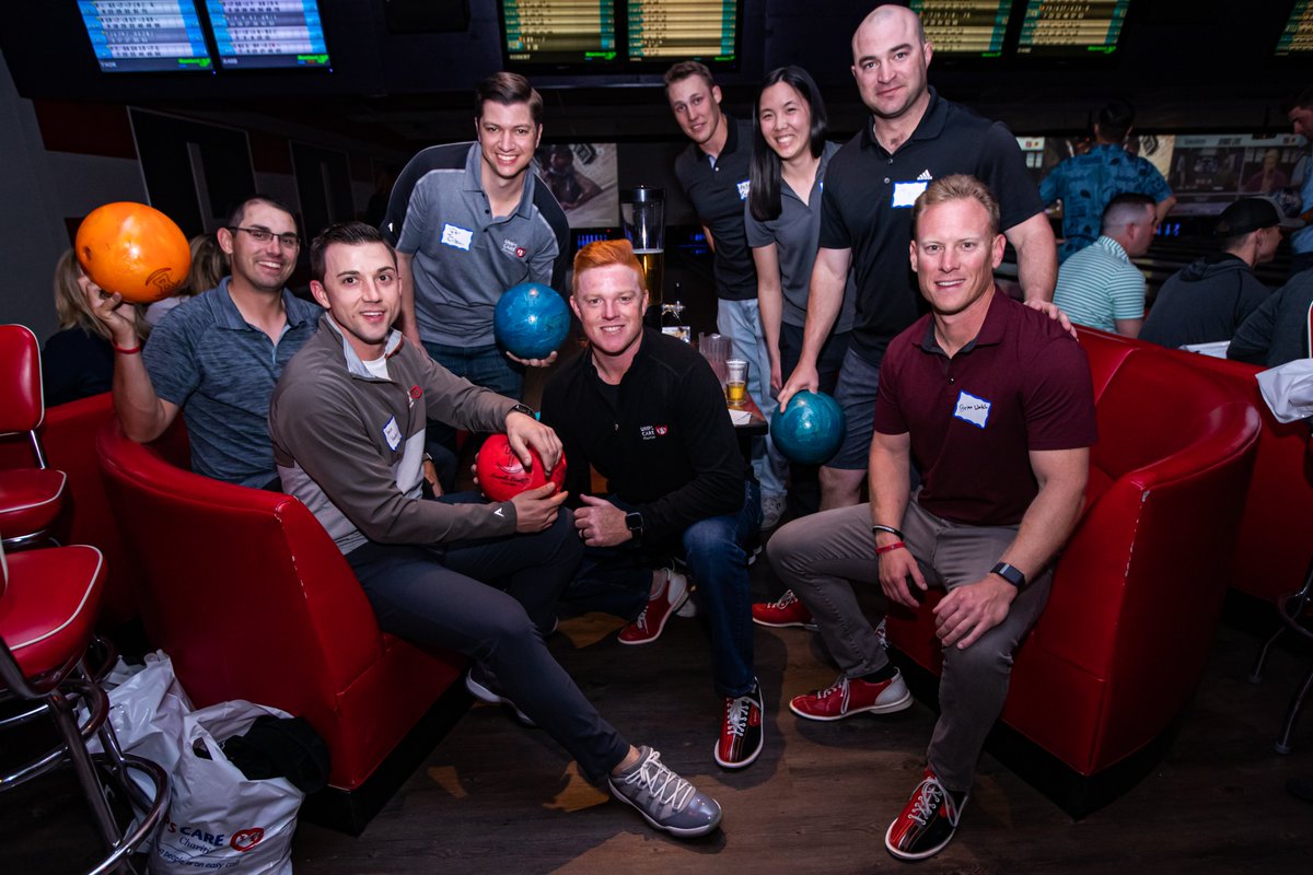 UmpsCare's tweet photo. Ready for a photo drop? Thanks @AriannaGrainey for capturing these fun moments from our @MiLB bowling tournament in AZ🌵
For a full slate of pics ➡️https://t.co/qDx0cFwTei
#SpringTraining #umpires #AMLU #HelpingPeopleIsAnEasyCall https://t.co/QnRZxo2tsF