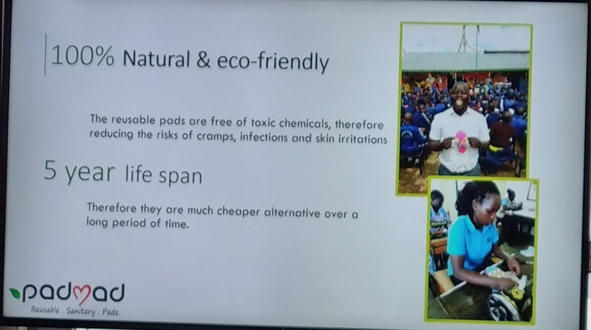 Madhavi Dalal lives in Kenya where she provides education and products to eradicate period poverty with the help of <a href="/UNICEF/">UNICEF</a> creating PadMad to help women and girls ^kc