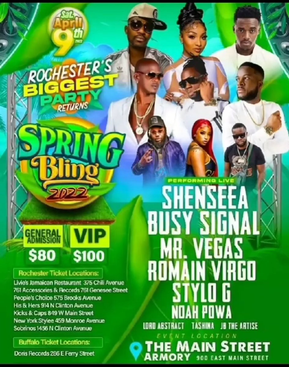 @mrvegasmusic will be performing live in Rochester on April 9th!!!
#starstuddedevent #springbling2022