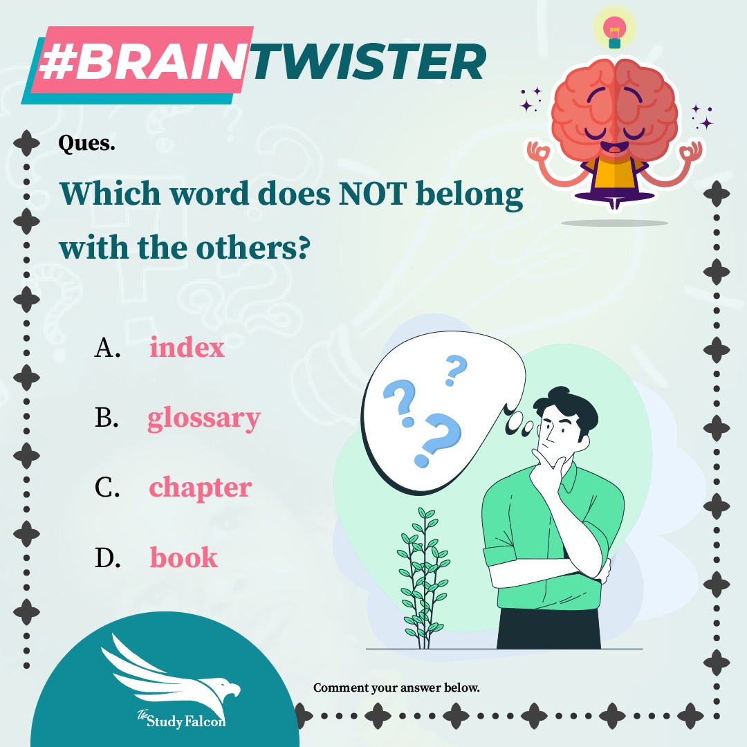 thestudyfalcon's tweet photo. Put on your thinking caps and let us know the right answer in the comment section.
.
.
.
Follow - @thestudyfalcon
.
.
#like #follow #TeamFollowBack #retweet #FolloForFolloBack #Quiz #retweet #WednesdayFun #Logic https://t.co/ItxK1bjOkB