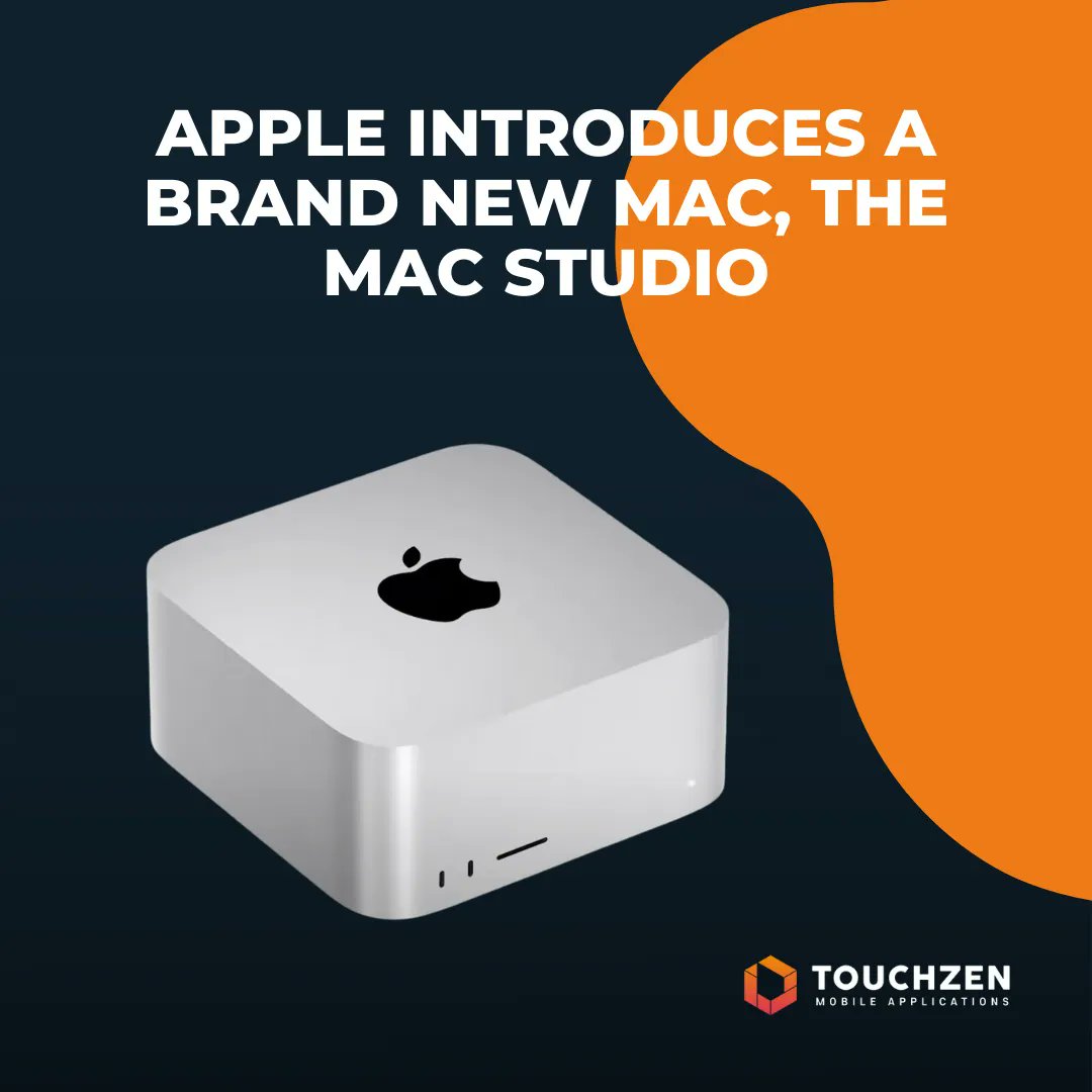 TouchZenMedia's tweet photo. The Mac Studio is a pro-oriented desktop Mac that's a hybrid between a Mac mini and a Mac Pro. Equipped with an M1 Max or M1 Ultra chip and a new thermal design, this device will set you back about $1,999! 😯

What are your thoughts on Apple's new arrivals? Comment below! 👇🤔 https://t.co/3u86DtvYWt