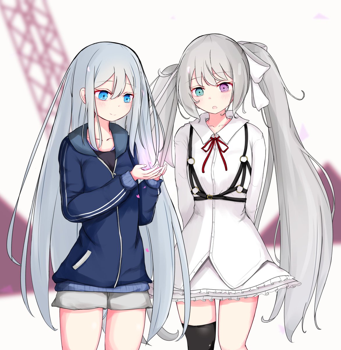 初音ミク 「奏が桜の花を見せてくれた。……かわいかった。
#prsk_FA 」|ぜんじまる@超ボーマス4/30 お-12のイラスト