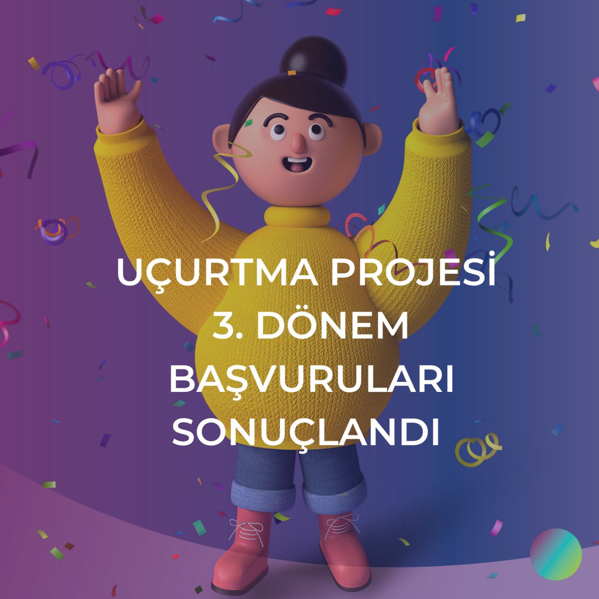 UcurtmaProjesi's tweet photo. Uçurtma Projesi 3. Dönem kazanan öğrencilerimize ulaştık 🎉 https://t.co/jd5JmU1Oho