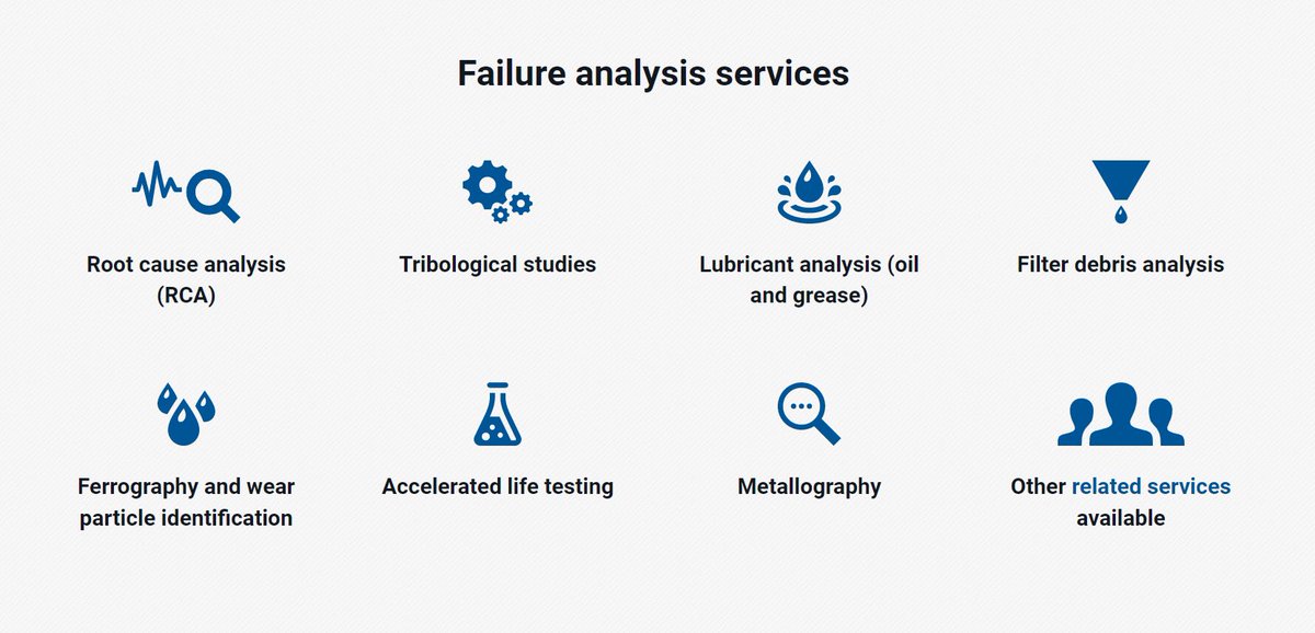 NoriaCorp's tweet photo. Noria’s technical consulting team can help you conduct onsite inspections and perform detailed #RootCauseAnalysis (RCA) of components. 🔎
We want to re-introduce ourselves to the world! 🎉
Become a success story: https://t.co/WfrdvMrUGz
#NewNoriaDotCom #machinefailure https://t.co/kRfzKbJ4FR