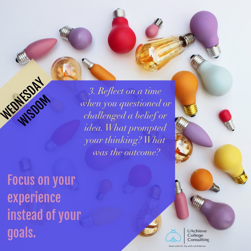 UAchieveCC's tweet photo. Admissions reps already know you want to go to college.

For the 7 essay prompts on the Common App, this is tip # 3 with prompt # 3 leading up to registration for our Summer College Essay Boot Camp (link in bio!).
#commonappessay #collegeessay #senioryear #wednesdaywisdom https://t.co/oMgCG5BknS