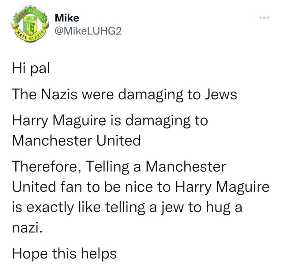 MUFC1908's tweet photo. I can play this game…
Jeffrey Epstein is to Nonces what
@MikeLuhg2 is to #NotReds
A Legend.
You just this lad lives alone, claims benefits & spends it on Weed & Monster Munch. https://t.co/GrQ2jahzoe