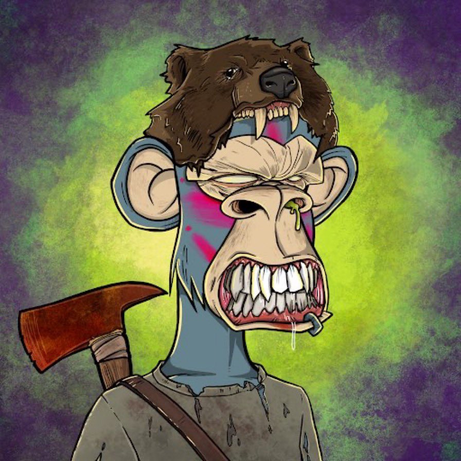 BearHeadAAPE's tweet photo. #AAPE #600🔥Ready an willing to sacrifice it all in the upcoming war, this #BearHead seeks 🩸 With the pink war paint representing his ‘Love’ for his fellow BearHeads🐻🦍There’s no telling how many skulls he’s going to smash protecting our home🤯🔥Welcome fam @Safemoon_Demon 🐻🦍 https://t.co/lvzCKteoOj