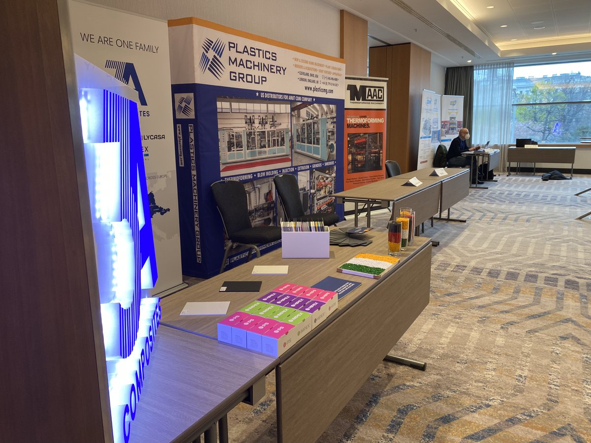 SPEThermo's tweet photo. Our roving reporter is attending the #Thermoforming Conference in #Vienna in support of our colleagues, @ETD_SPE! Stay tuned for more updates as we get them #plastics #4SPE https://t.co/R389C0uAhZ