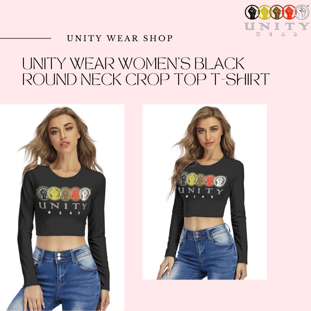 UnityWearAppar1's tweet photo. Get Unity Wear Women's Black Round Neck Crop Top T-Shirt
https://t.co/IjxTMsns93...
Follow Us:-
Instagram
https://t.co/hiT2yaNSr0
Pinterest
https://t.co/2FBb168EhW
.
#trending #onlineshopping #menclothing #kidswear #ladieswear #unitywear #mensfashion https://t.co/DXGVlkmWdg