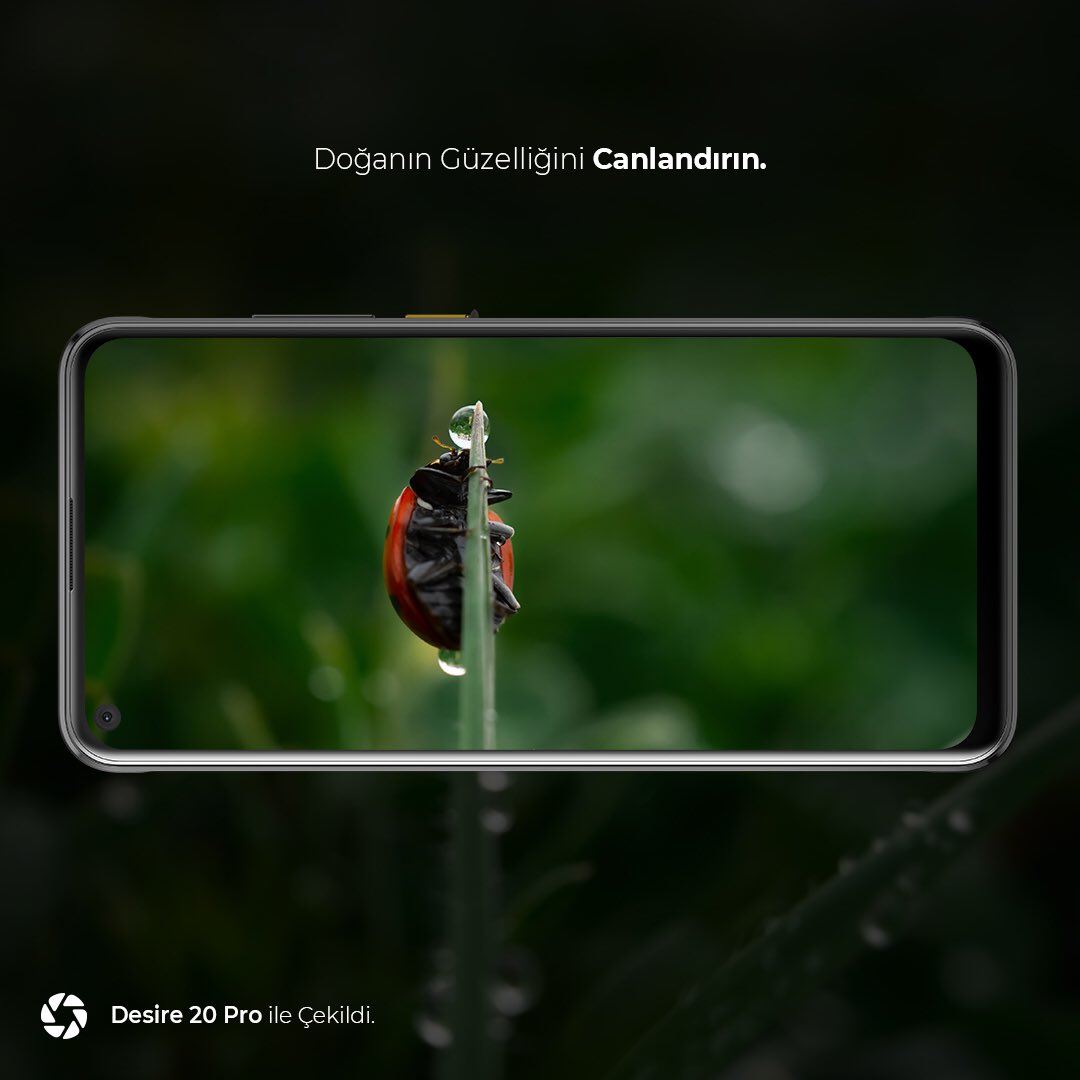 HTC_TR's tweet photo. Doğanın güzelliğini canlandırın!
HTC Desire 20 Pro ile 25 mm aşırı yakın çekimler yaparak doğadaki renklerin uyumunu yakalamak mümkün. Derin detaylar ile fotoğraflarda profesyonel bir bakış açısı yakala!
#htc #yakınçekim #mobilkamera #doğafotoğrafı https://t.co/QPtI8fGhOY