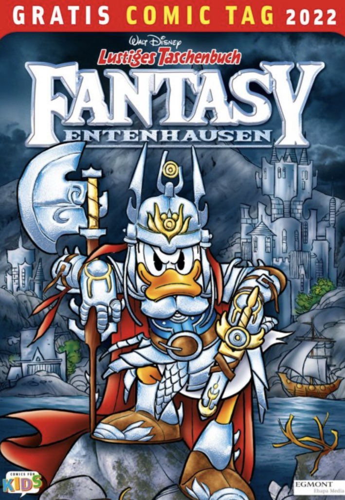 HTGBlackGuard's tweet image. Gute Nachrichten für alle Entenfans.
Zum @gratiscomictag gibt es gleich drei Hefte aus Entenhausen.