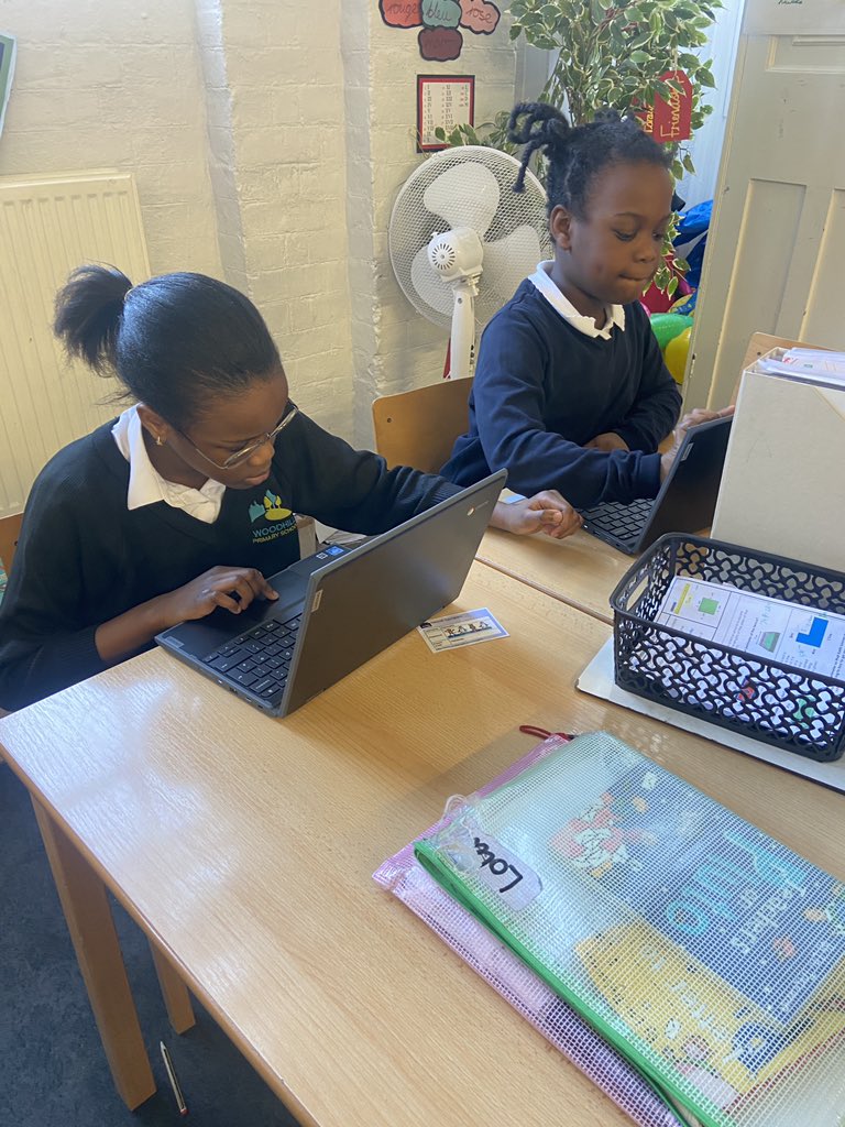 <a href="/Y4CherryTree/">Cherry</a> hard at work writing their suspenseful final outcomes based on ‘Agent Zaiba Investigates’ on chrome books using google docs! You can read them all here: drive.google.com/drive/folders/… <a href="/WoodhillSch/">Woodhill Primary School</a>