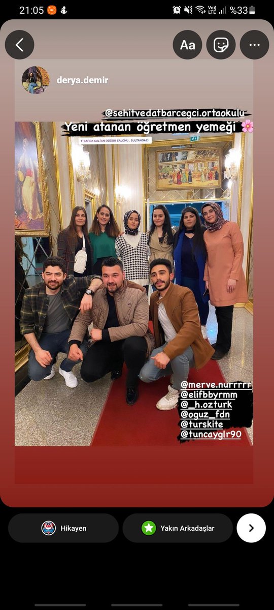 Yeni atanan öğretmenlerimize düzenlenen yemek programından.. Sultangazi Belediyesi ve ilçe Milli Eğitim Müdürlüğümüze teşekkür ederiz. 
<a href="/sultangazimem1/">Sultangazi İlçe Millî Eğitim Müdürlüğü</a>
<a href="/SultangaziBld/">SultangaziBelediyesi</a>