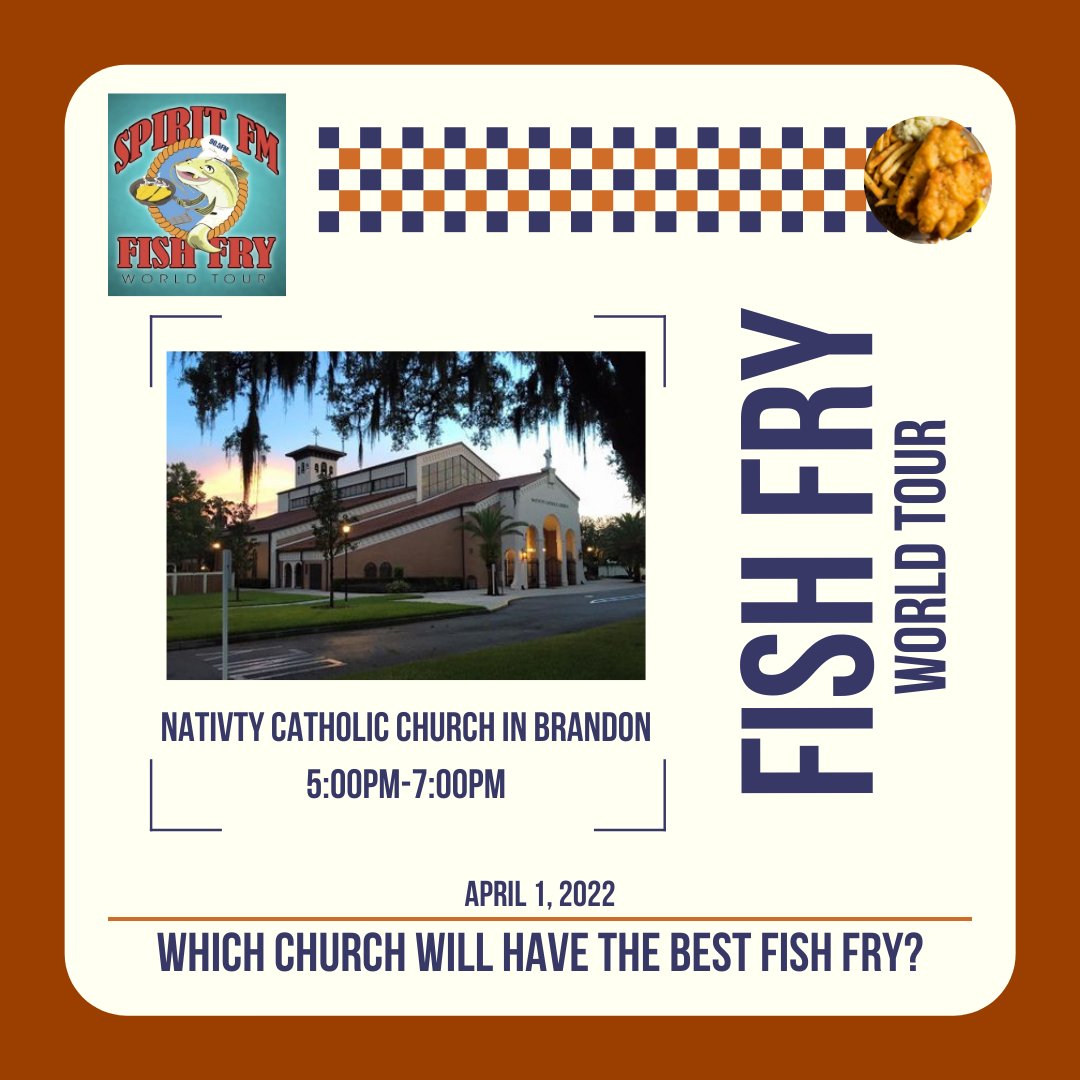 ItsMySpiritFM's tweet photo. This Friday Davis will be LIVE at Nativity for our #FishFryWorldTour! Come by and get your Fish Fry on! https://t.co/6ltZfUzuU4