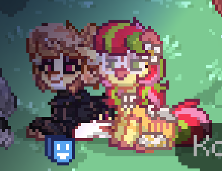 A warm Pony Town sunset (Next time will be better :) <a href="/PonySpiritAlu/">Spirit Alu</a>