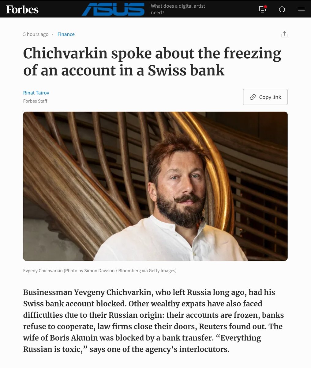Malinka1102's tweet photo. oh #irony
That time when 💩 hits fans
#Navalny's big supporter and helper #Chichvarkin complains about being targeted by the West collective punishment of all Russians https://t.co/Pxw6mIAjbR