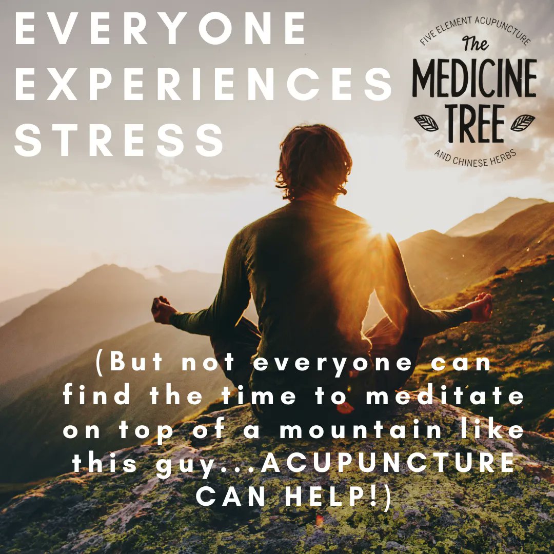 TheMedicineTree's tweet photo. While getting out in nature is often the best medicine for mounting pressures and stressors, we know it is not always possible to escape the daily grind.. Studies show that even one 30-45 minute acupuncture session per week can provide lasting relief!
#carpediem #selfcareintown https://t.co/Ia8NtYNIdu