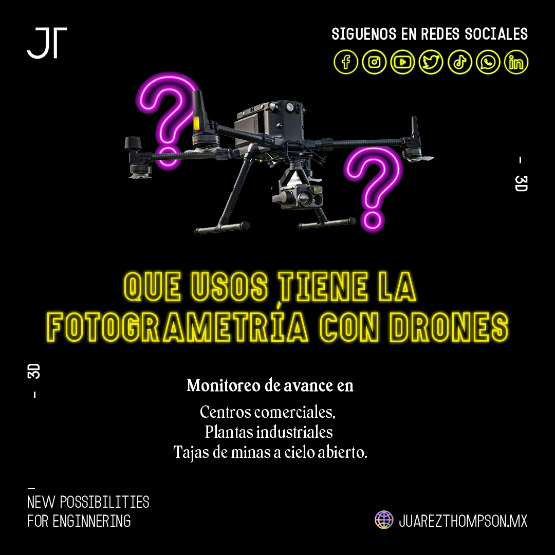 JT3DLaser's tweet photo. ¿Qué usos tiene la fotogrametría con drones?.💻🏭

🌐 https://t.co/0DDkQPUpID
☎️81 17 28 75 81 https://t.co/1uFRf47uA8