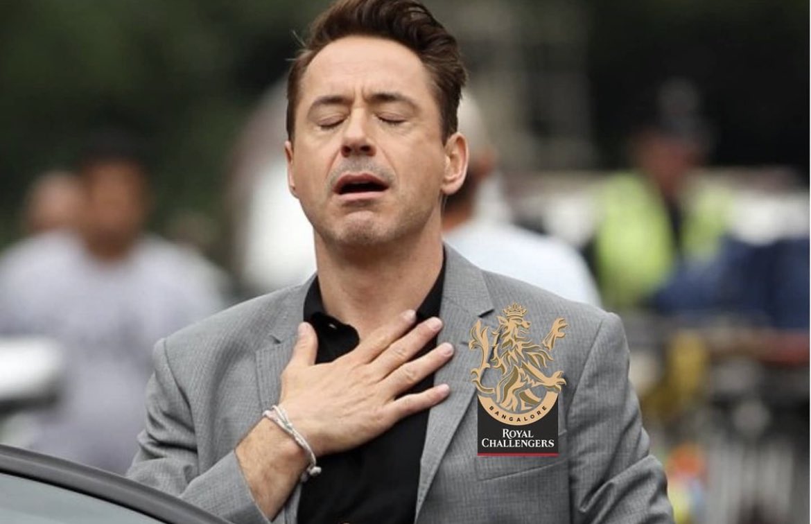 strattonsocial's tweet photo. Every Royal Challenger Bangalore fan rn  #royalchallengersbangalore @RCBTweets https://t.co/6eFWoAeuFp