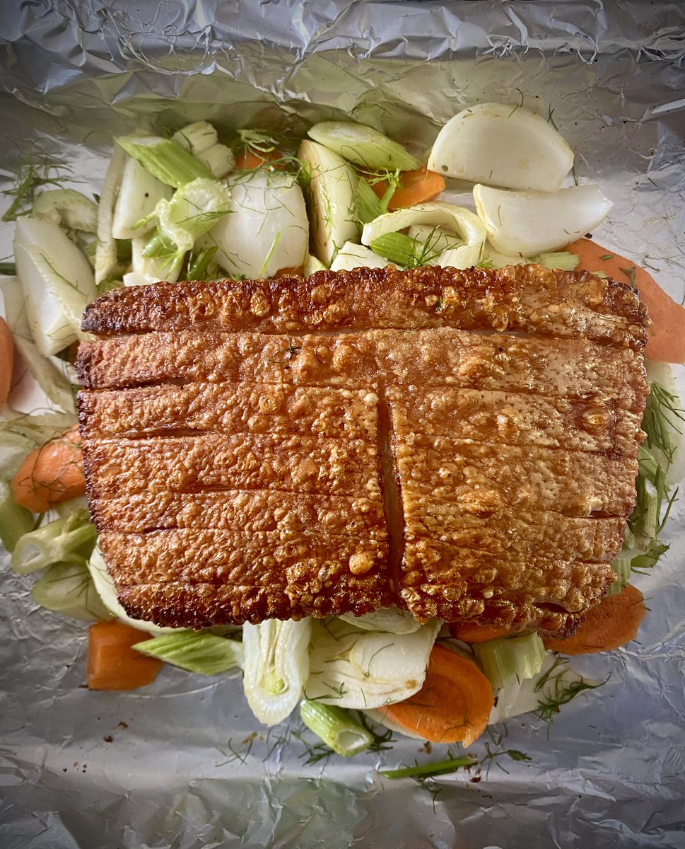 Pork is always a winner  #porkroast #crispy