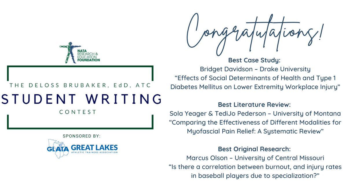 NATA Foundation tweet media