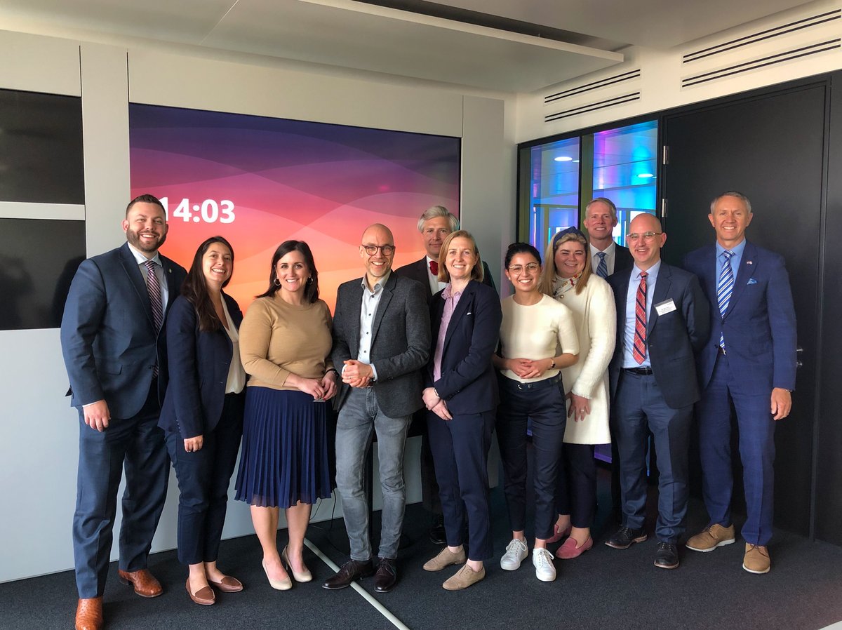 Given the high energy costs facing both the U.S. and #Germany, we setup a meeting between our bipartisan group of District Directors and @Handelsblatt’s <a href="/smatthes/">Sebastian Matthes</a> to discuss the effects of pandemic-related supply shocks and sanctions against Russia on the global energy market.