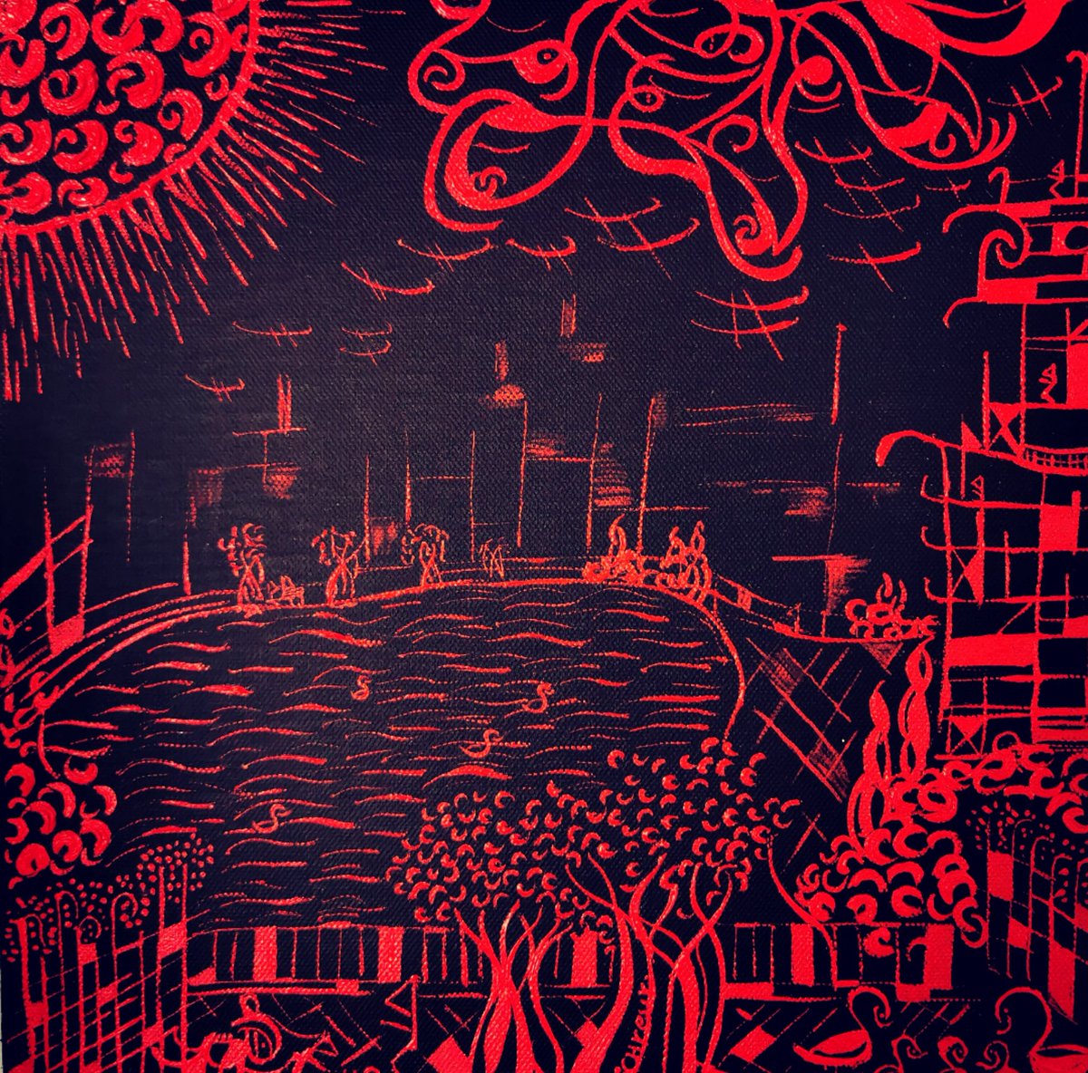 Good night sunshine.
Life is beautiful and so are you!
Yes you!
You are a true supermodel.
Because you are.
Two eyes, a nose and a mouth.
We are all supermodels.
Me thinks.
Significant, beautiful, loved, precious and a treasure.

#mentalhealth #sunset #art