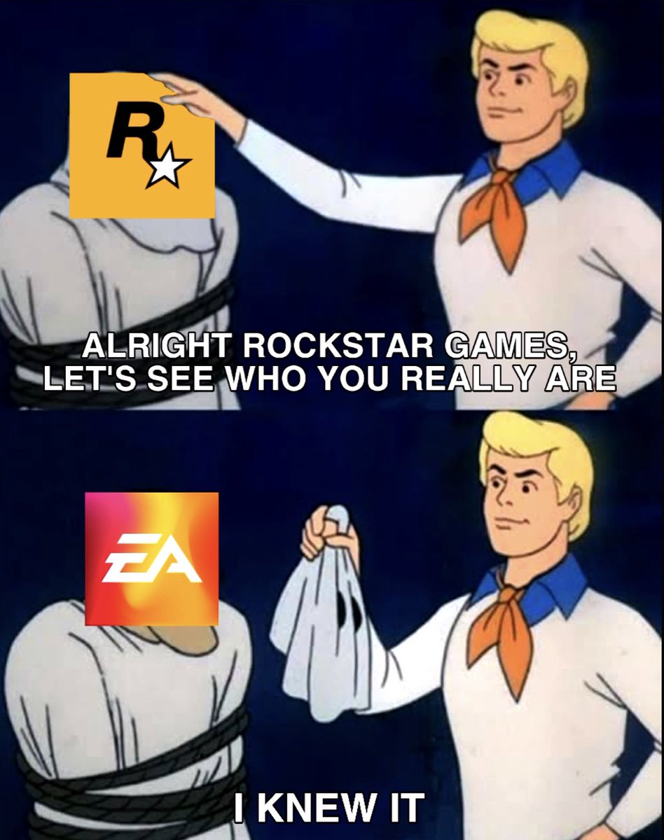 its_menieb's tweet photo. Rockstar Games’ real identity revealed after launching a new paywall called GTA+ https://t.co/DWcrj6GybT