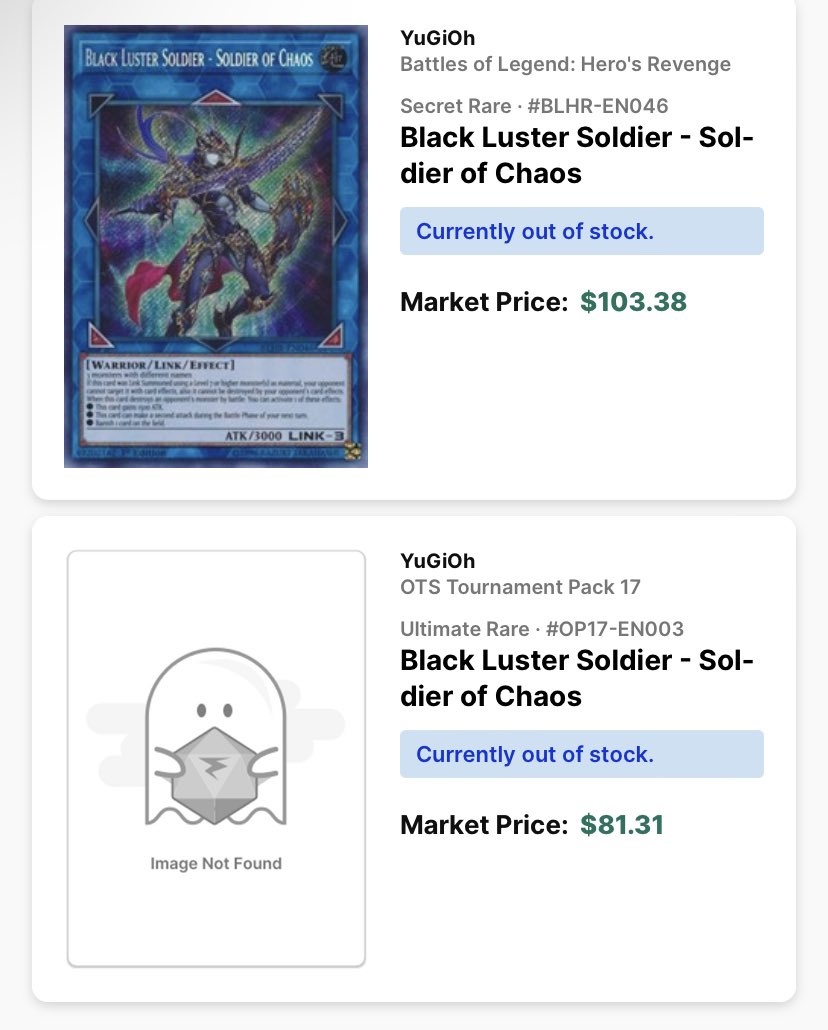 Black Luster Soldier - Soldier of Chaos [OP17-EN003] Ultimate Rare