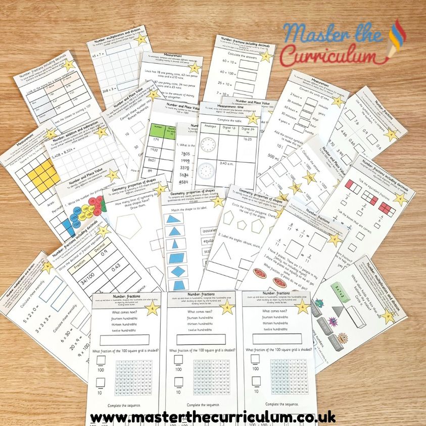 ⭐Our mini assessments are great to use as extra tasks⭐

⭐All 70 challenge cards are available in the 'maths activities' premium section and our free members can download a sample of these from the free section!

masterthecurriculum.co.uk