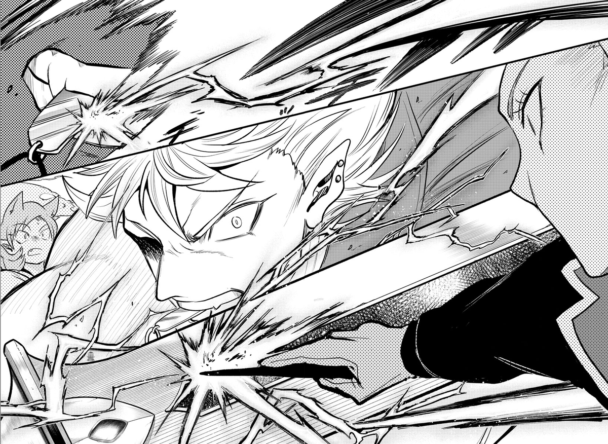 Devi_Mairuma's tweet photo. ‼️ CHAPTER 246 SPOILER ‼️
Sabnock came in at last minute. Now this is what we call shit is 'bout to get real.
#魔入りました入間くん
#mairumatwt #sabnock https://t.co/y9ulC9eYnD