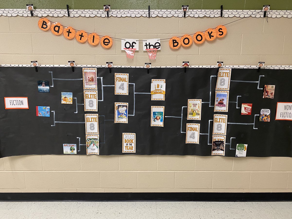 LThomasLSR7's tweet photo. We are down to the championship match in Battle of the Books between 2 favorites: Sticks by ✏🎨Diane Alber (https://t.co/6xUB5SAxeI) vs. A Computer Called Catherine by ✏@AuthorSSlade and 🎨@VeronicaJArt. We will declare the winner at the end of the week! 
@LSR7 #gwewildcats 📚 https://t.co/d4LTWemPno