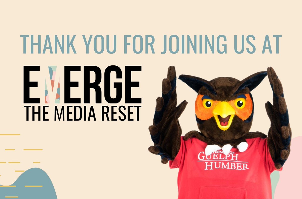 On behalf of the entire Emerge 2022 team, we would like to say THANK YOU! To all of our attendees, we thank you for supporting the Emerge conference. We couldn't be more proud of what we produced! We hope you enjoyed attending as much as we enjoyed creating it. #UofGH #Emerge2022